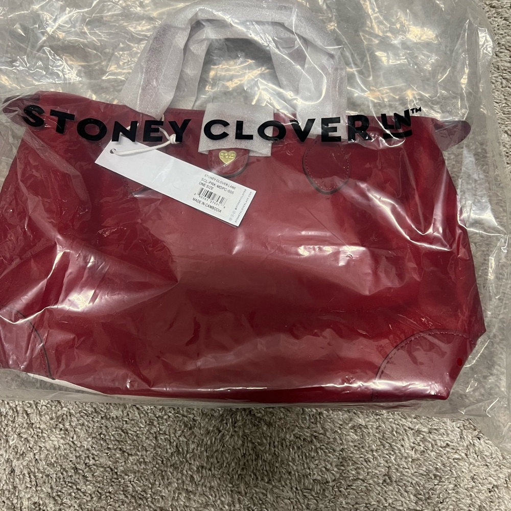 Stoney Clover Lane x Parke collab Burgundy 03